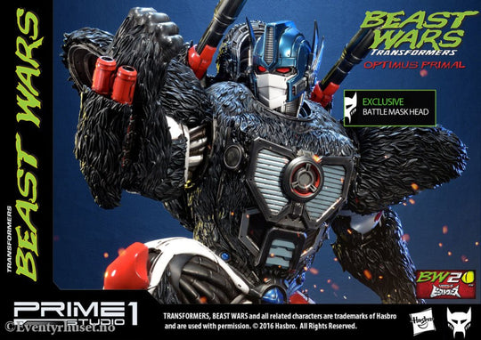Transformers Beast Wars 1/3 Statues Optimus Primal & Optimus Primal Exclusive 63 cm Assortment (3) Collectibles