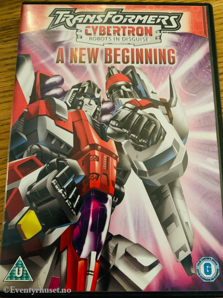 Transformers: Cybertron – A New Beginning (2005). DVD.