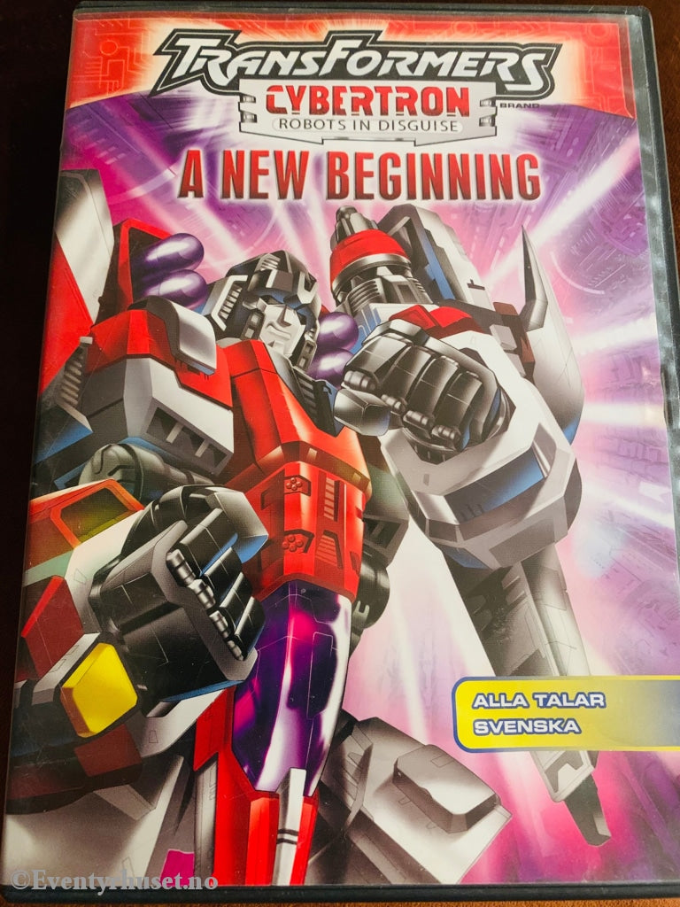 Transformers Cybertron. A New Beginning. Dvd. Svensk Tale. Dvd