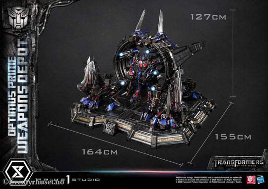 Transformers: Dark of the Moon (Film) Museum Masterline Statue Optimus Prime Weapons Depot 127 cm Collectibles