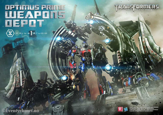 Transformers: Dark of the Moon (Film) Museum Masterline Statue Optimus Prime Weapons Depot 127 cm Collectibles