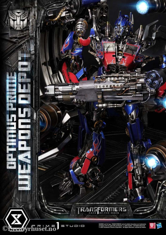 Transformers: Dark of the Moon (Film) Museum Masterline Statue Optimus Prime Weapons Depot 127 cm Collectibles