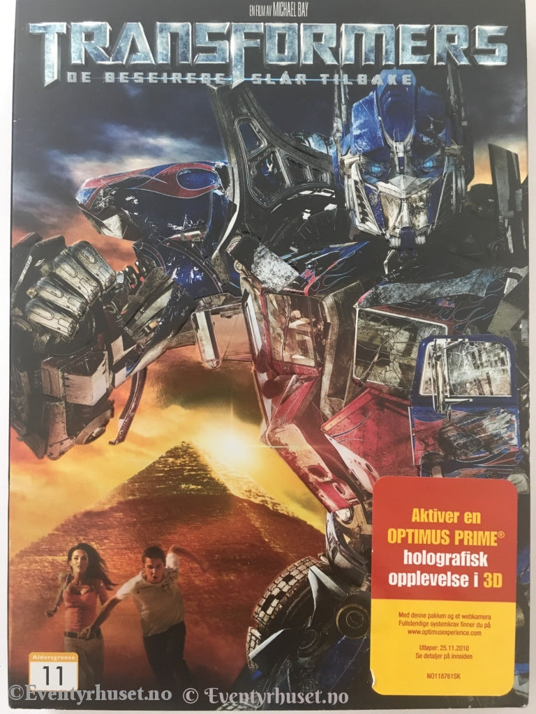 Transformers. De Beseirede Slår Tilbake. Dvd. Dvd