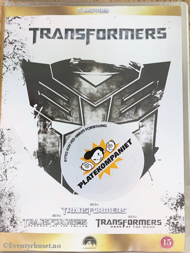 Transformers. Dvd Samleboks. Ny I Plast!