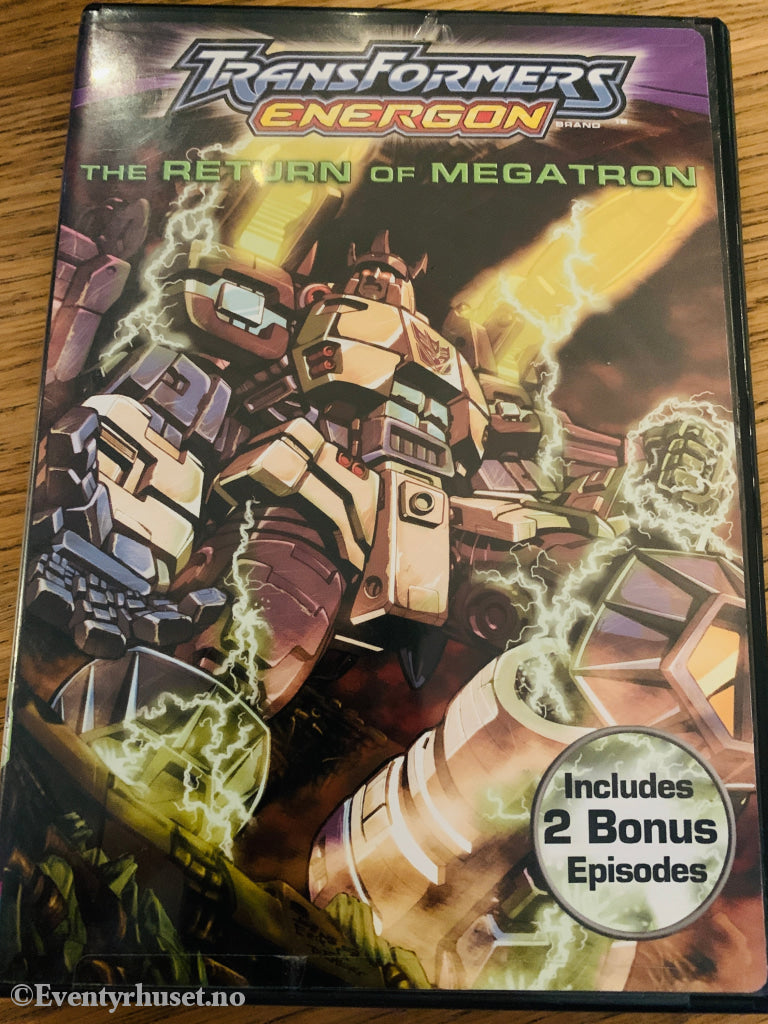 Transformers: Energon – The Return of Megatron (2004). DVD.