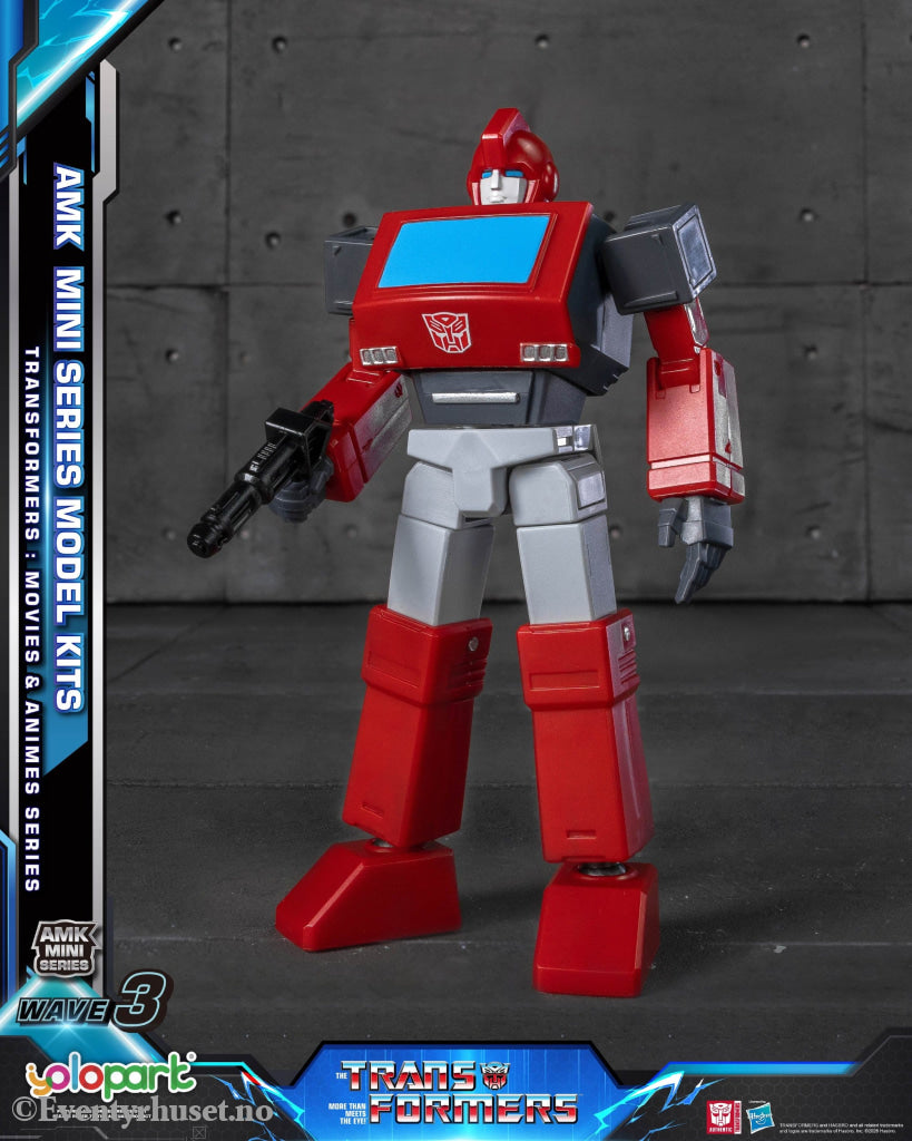 Transformers Generation One AMK Mini Series Plastic Model Kit Wave 3 Ironhide G1 11 cm. Mint In Sealed Box (MISB)!