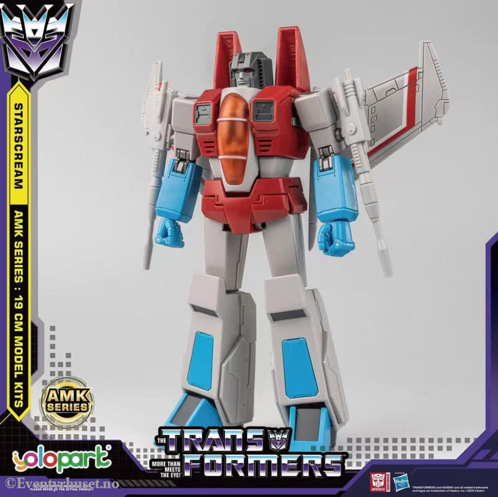 Transformers Generation One AMK Series Plastic Model Kit Starscream 19 cm Toys