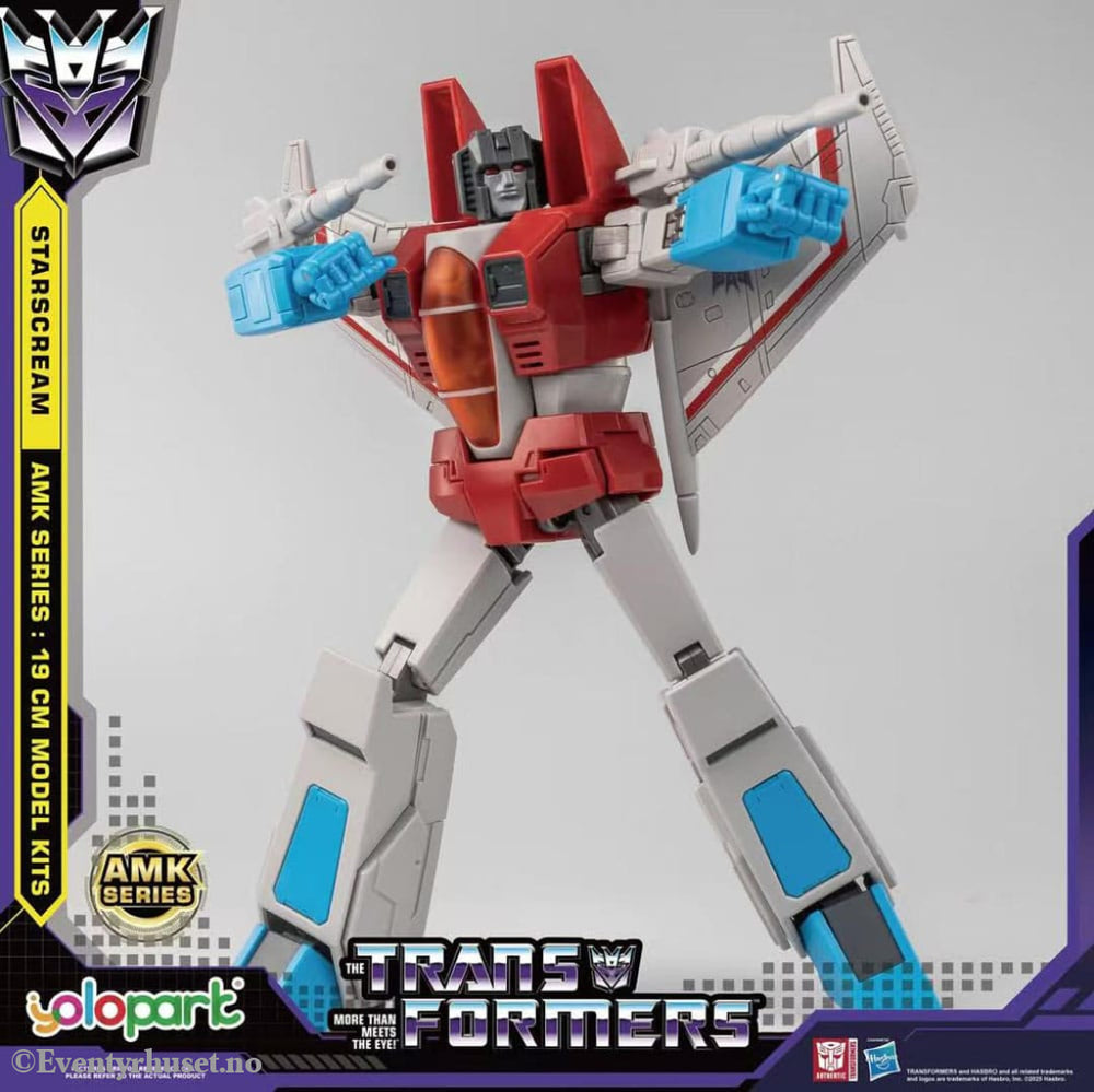 Transformers Generation One AMK Series Plastic Model Kit Starscream 19 cm Toys