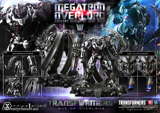 Transformers Generations I Museum Masterline Statue Megatron Overlord (Design by Josh Nizzi) 89 cm Collectibles