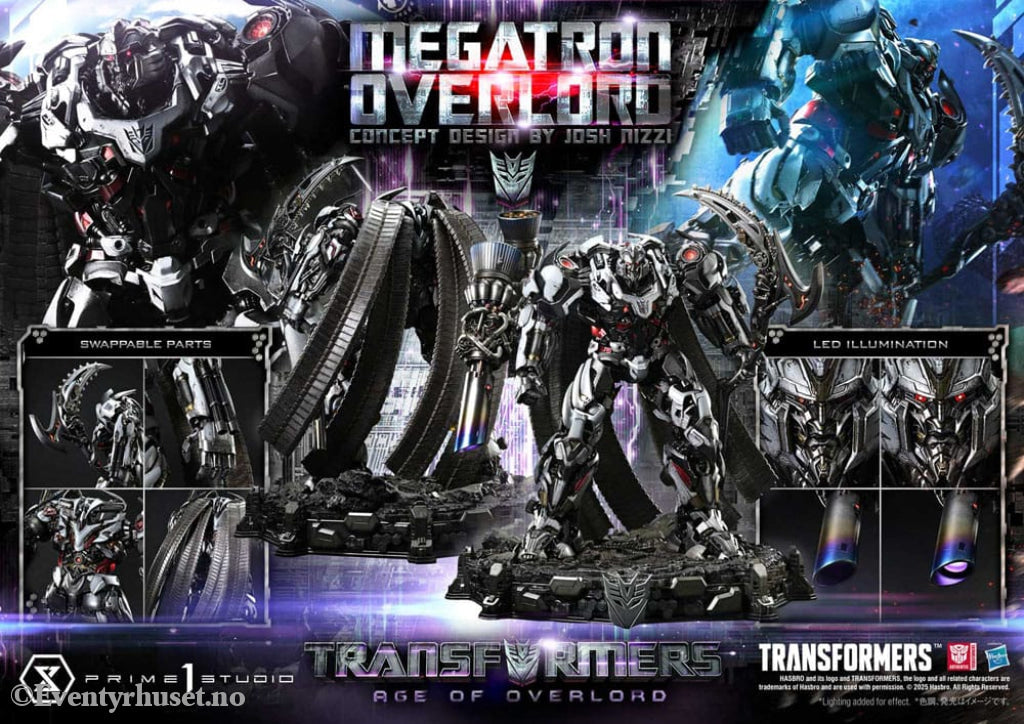 Transformers Generations I Museum Masterline Statue Megatron Overlord (Design by Josh Nizzi) Bonus Version 89 cm