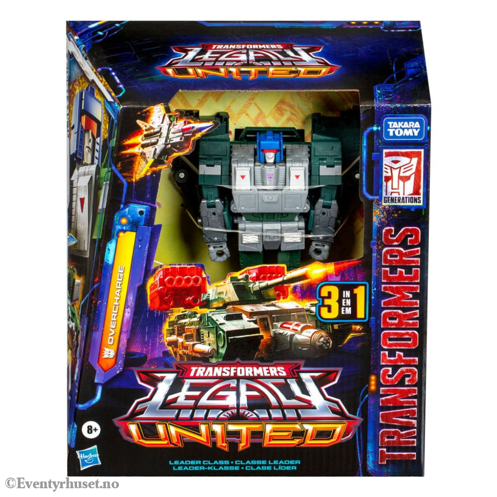 Transformers Generations Legacy United Leader Class Action Figure Overcharge 19 cm Toys