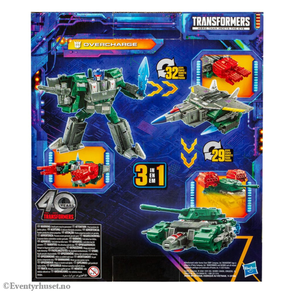 Transformers Generations Legacy United Leader Class Action Figure Overcharge 19 cm Toys