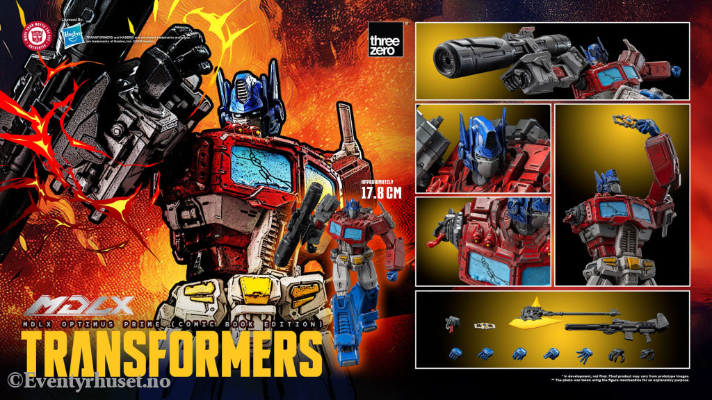 Transformers MDLX Action Figure Optimus Prime (Comic Book Edition) 18 cm. Mint In Sealed Box (MISB)! Actionfigur