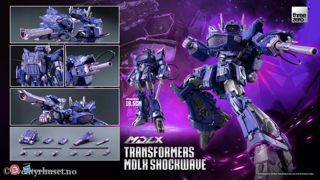 Transformers MDLX Action Figure Shockwave 19 cm. Mint In Sealed Box (MISB)! Actionfigur