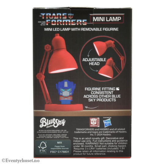 Transformers Mini LED-Light with Figure 10 cm Home & Gifts