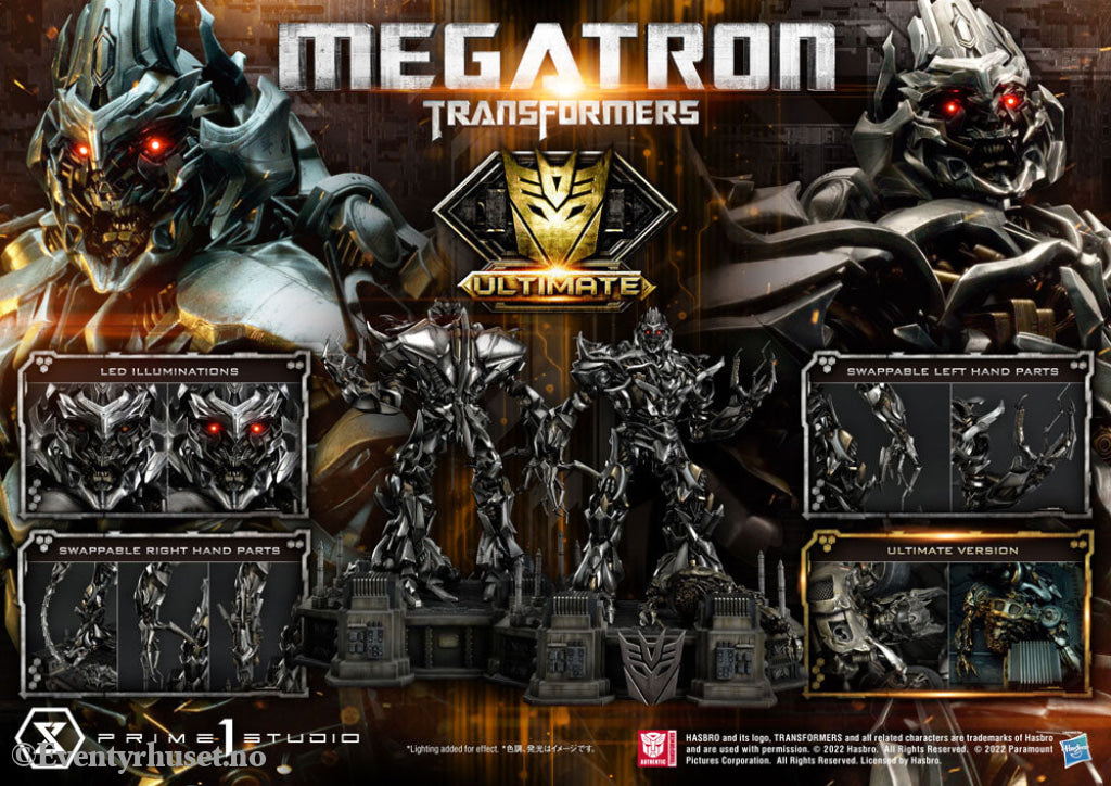 Transformers Museum Masterline Statue Megatron Ultimate Bonus Version 84 cm Collectibles