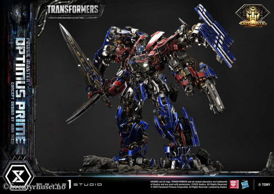 Transformers Museum Masterline Statue Powermaster Optimus Prime Concept by Josh Nizzi Ultimate Version 99 cm