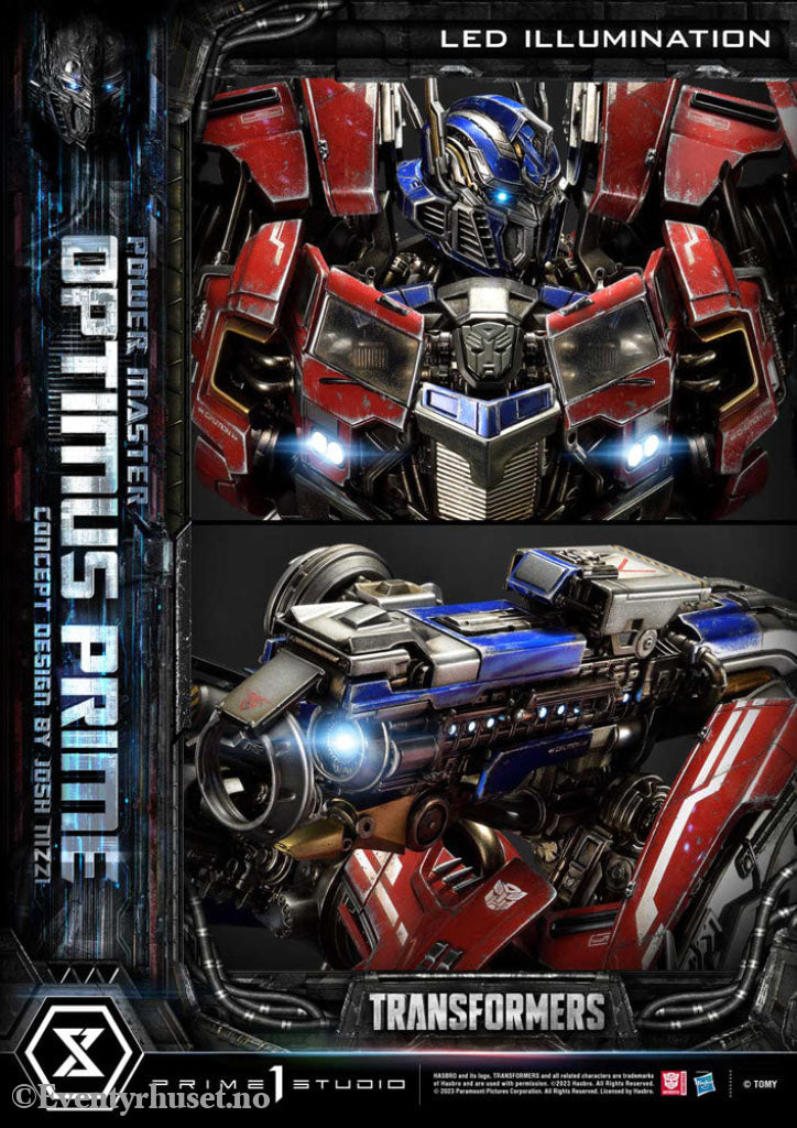 Transformers Museum Masterline Statue Powermaster Optimus Prime Concept by Josh Nizzi Ultimate Version 99 cm