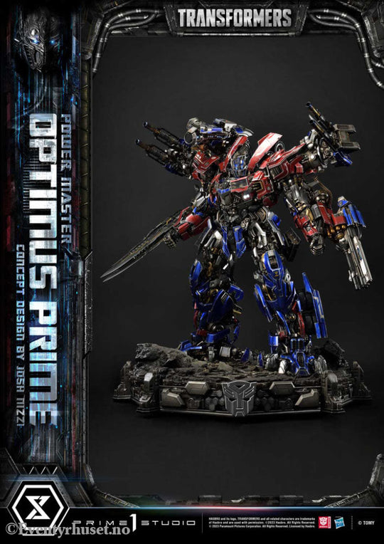 Transformers Museum Masterline Statue Powermaster Optimus Prime Concept by Josh Nizzi Ultimate Version 99 cm