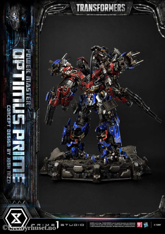 Transformers Museum Masterline Statue Powermaster Optimus Prime Concept by Josh Nizzi Ultimate Version 99 cm