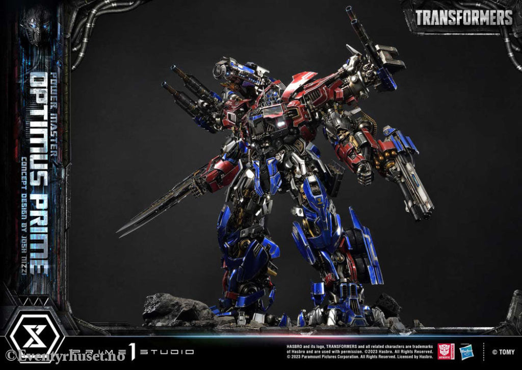 Transformers Museum Masterline Statue Powermaster Optimus Prime Concept by Josh Nizzi Ultimate Version 99 cm