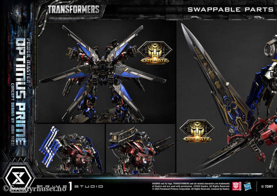 Transformers Museum Masterline Statue Powermaster Optimus Prime Concept by Josh Nizzi Ultimate Version 99 cm