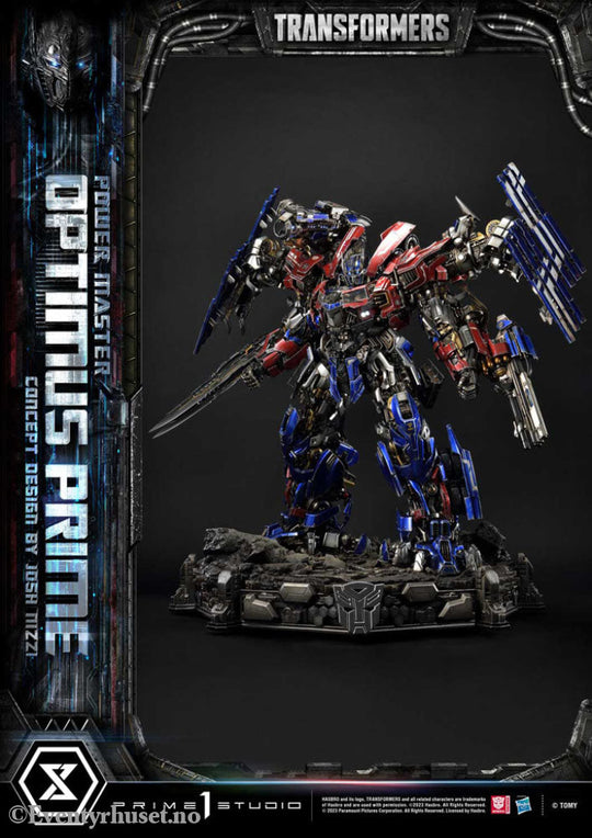 Transformers Museum Masterline Statue Powermaster Optimus Prime Concept by Josh Nizzi Ultimate Version 99 cm