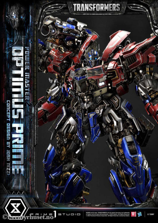 Transformers Museum Masterline Statue Powermaster Optimus Prime Concept by Josh Nizzi Ultimate Version 99 cm