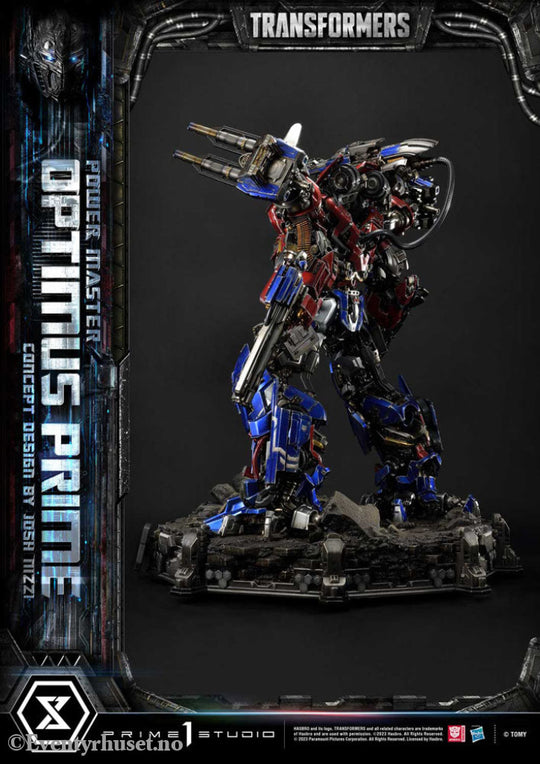 Transformers Museum Masterline Statue Powermaster Optimus Prime Concept by Josh Nizzi Ultimate Version 99 cm