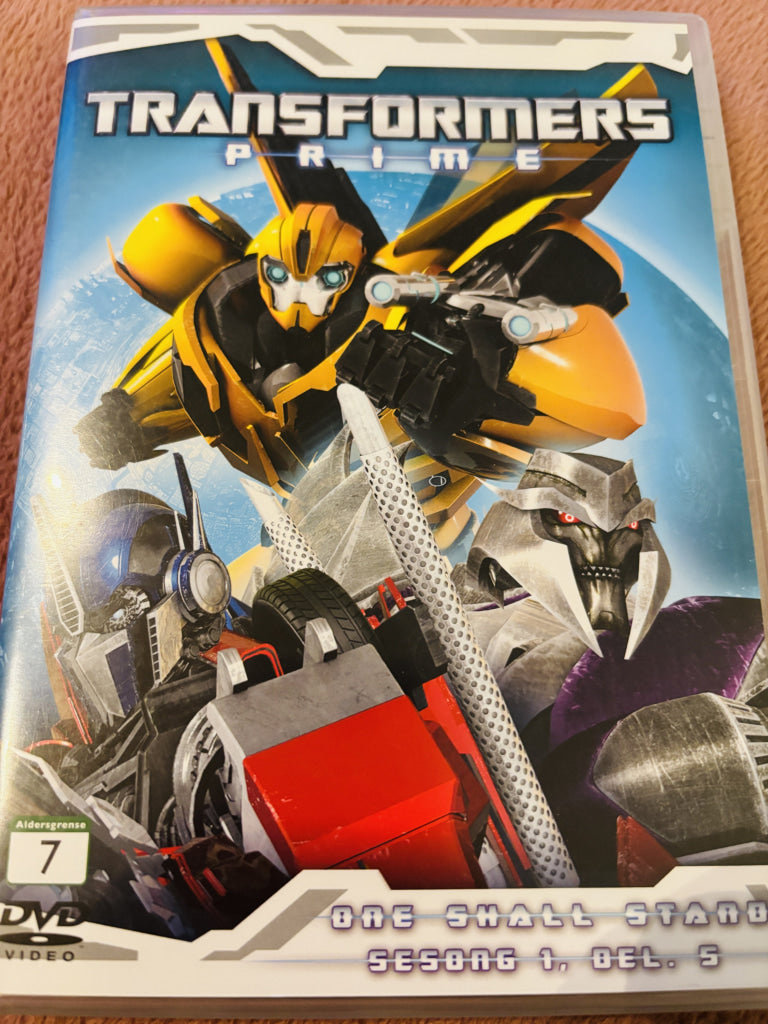 Transformers Prime: One Shall Stand (Sesong 1, del 5). DVD.