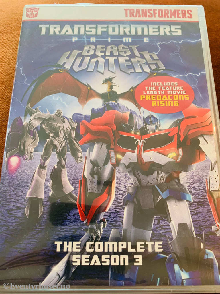 Transformers Prime - Sesong 3. Dvd Samleboks.