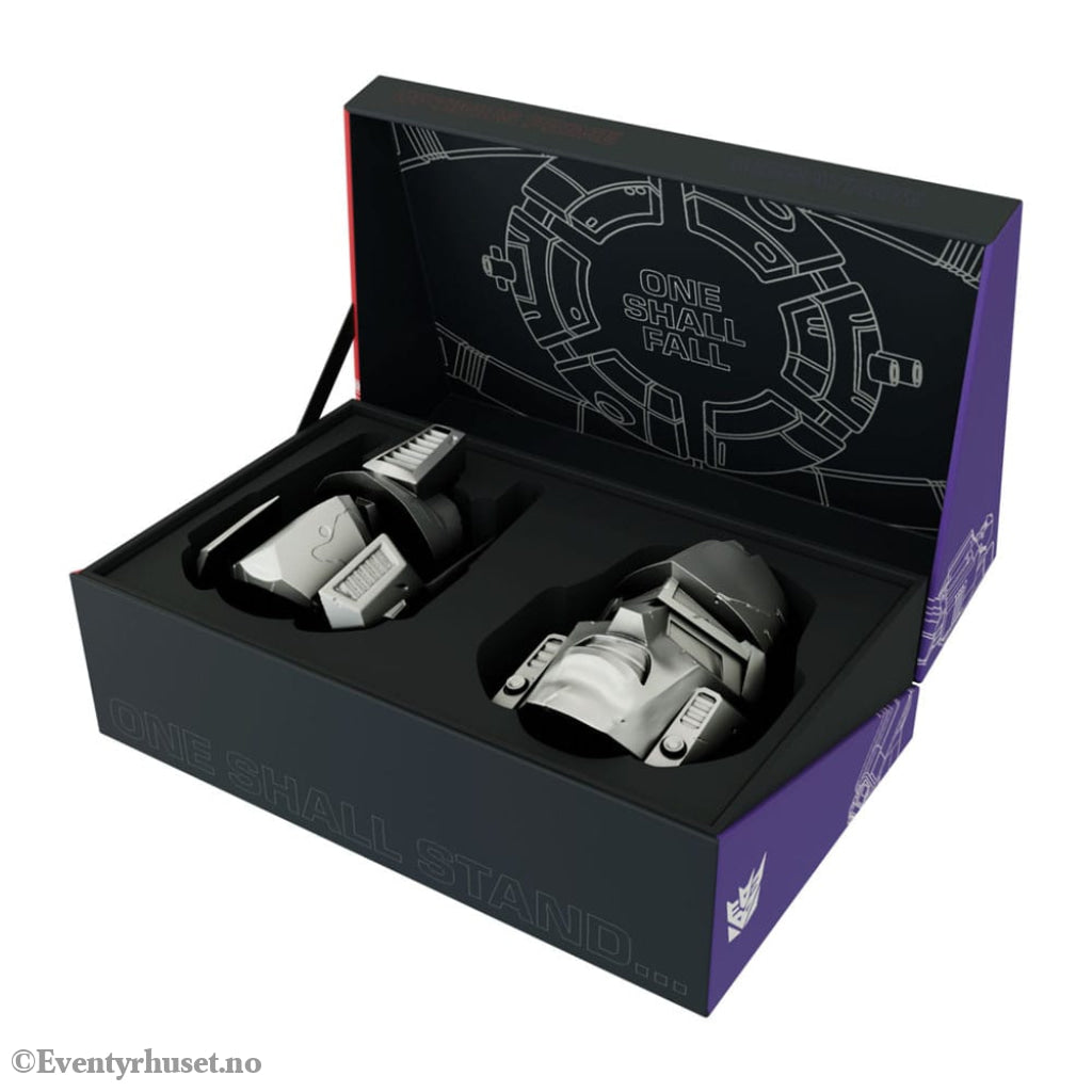 Transformers Replica Set of 2 Helmets Optimus Prime & Megatron Limited Edition Collectibles