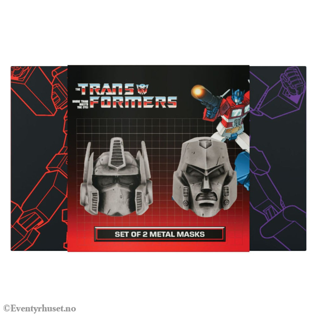 Transformers Replica Set of 2 Helmets Optimus Prime & Megatron Limited Edition Collectibles