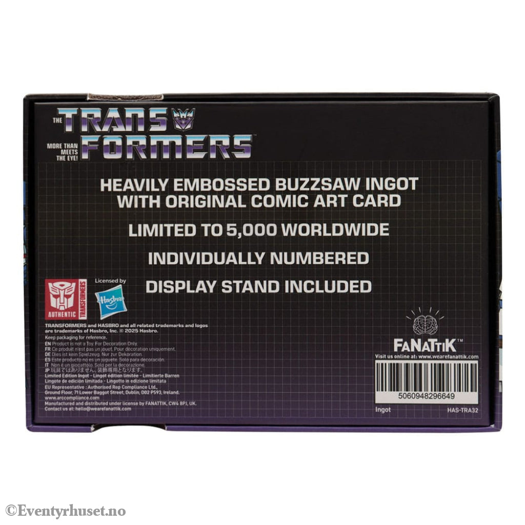 Transformers Replica Soundwave Cassette Limited Edition Collectibles
