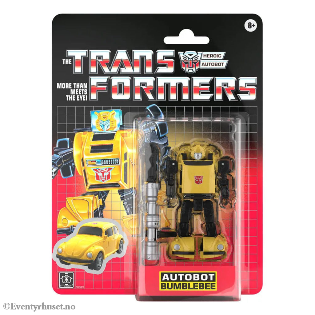 Transformers Retro G1 Autobot Bumblebee Actionfigur 12 cm. Mint In Sealed Box (MISB)! Actionfigur