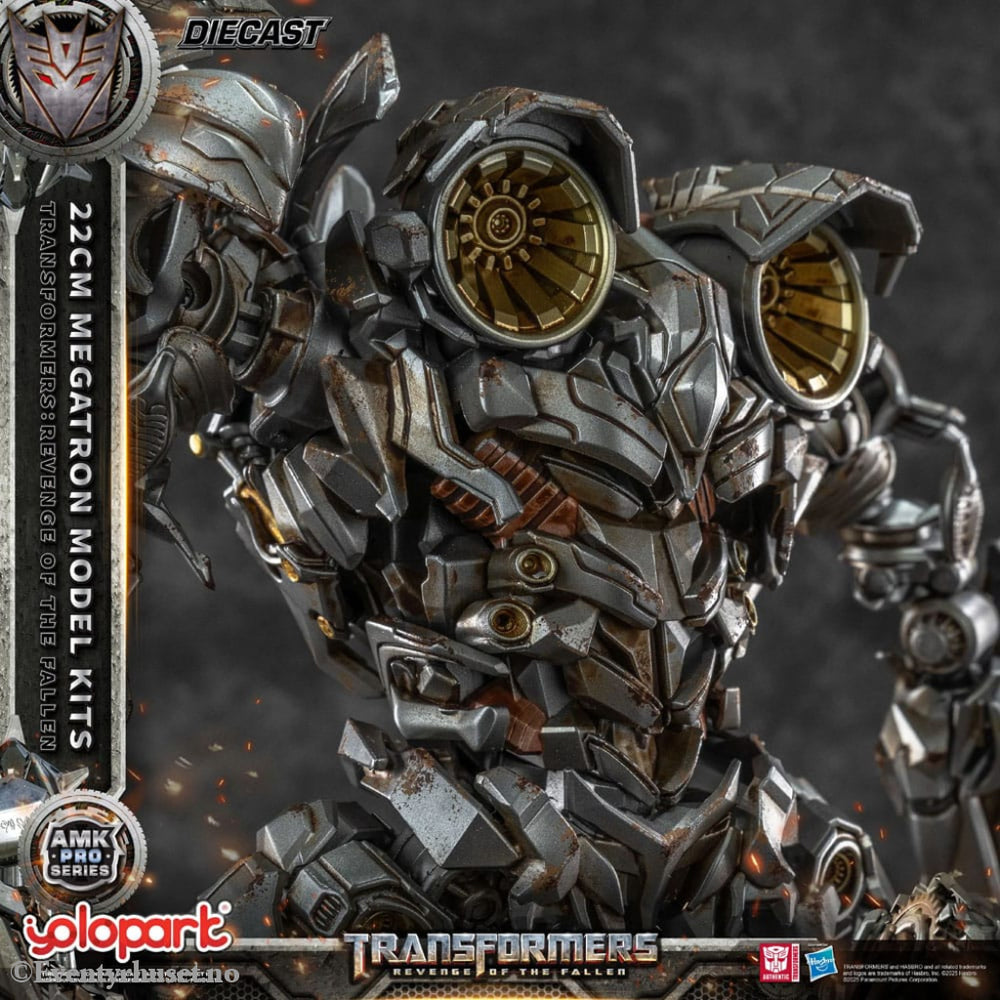 Transformers: Revenge of the Fallen AMK Pro Series Plastic Model Kit Megatron (Oversea Version) 22 cm Toys