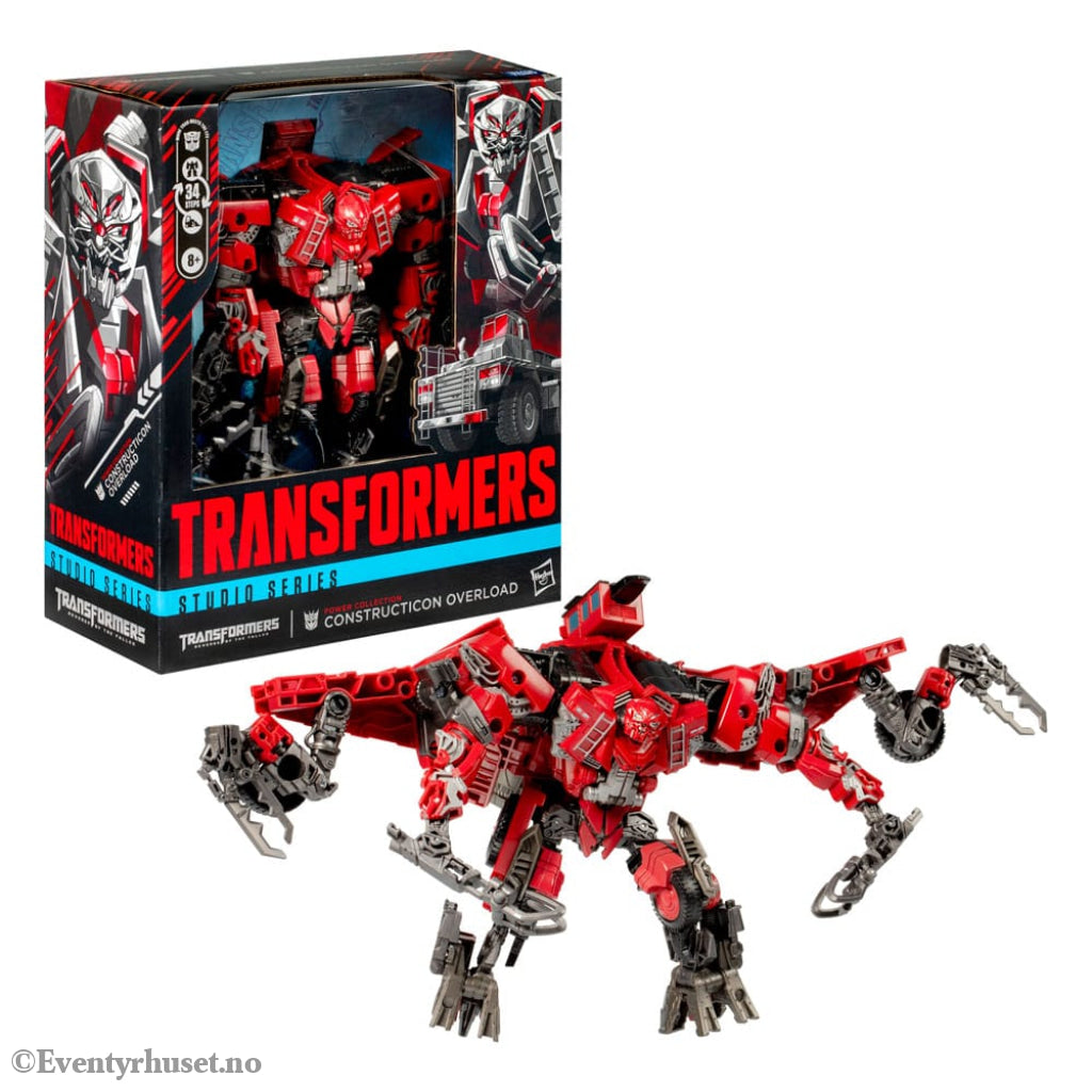 Transformers: Revenge of the Fallen Studio Series Leader Class Action Figure Power Collection Constructicon Overload 22
