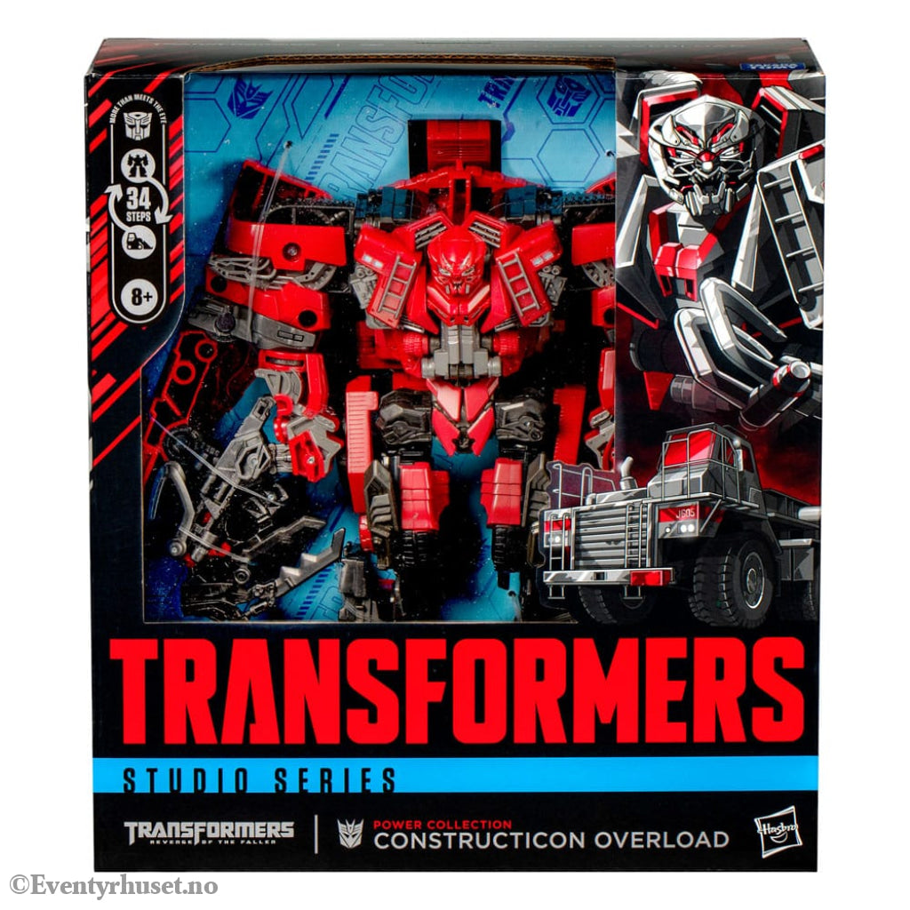 Transformers: Revenge of the Fallen Studio Series Leader Class Action Figure Power Collection Constructicon Overload 22
