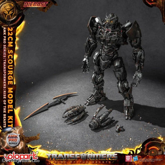 Transformers: Rise of the Beasts AMK Pro Series Model Kit Scourge (Oversea Version) 22 cm Toys