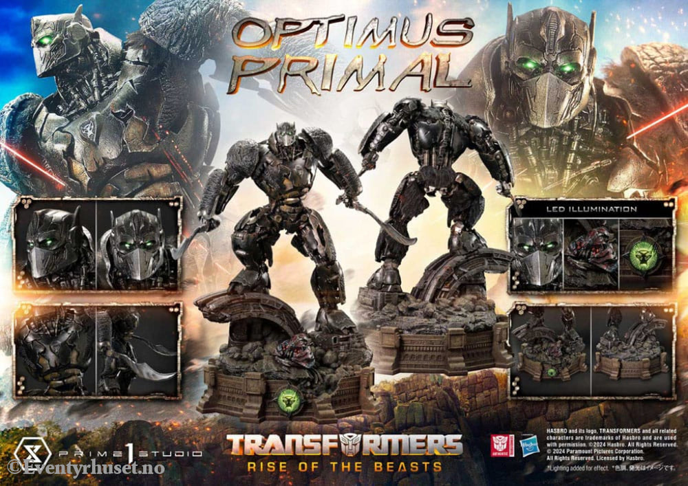 Transformers: Rise of the Beasts Museum Masterline Statue Optimus Primal 72 cm Collectibles