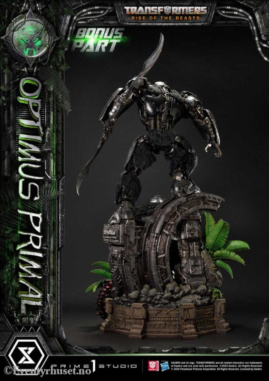 Transformers: Rise of the Beasts Museum Masterline Statue Optimus Primal Ultimate Bonus Version 72 cm Collectibles