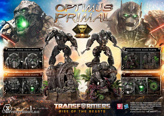 Transformers: Rise of the Beasts Museum Masterline Statue Optimus Primal Ultimate Version 72 cm Collectibles