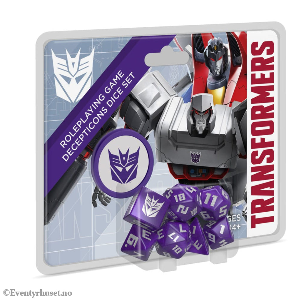 Transformers RPG Dice Set Decepticon Games