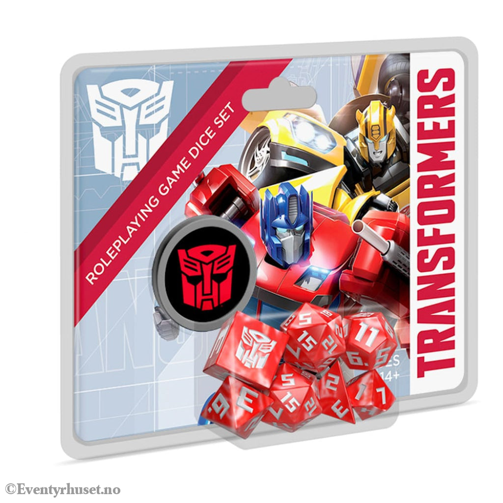 Transformers RPG Dice Set Games