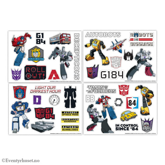 Transformers Sticker Set Various Home & Gifts