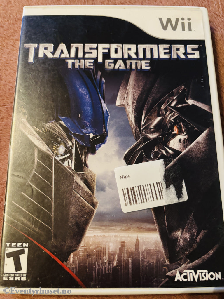 Transformers: The Game. Nintendo Wii.