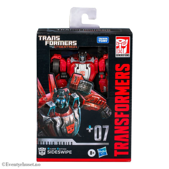Transformers: War for Cybertron Studio Series Deluxe Class Action Figure Gamer Edition Sideswipe 11 cm Toys