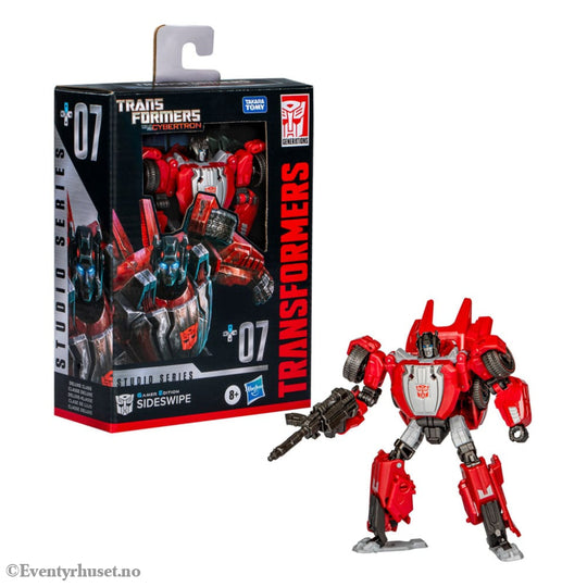 Transformers: War for Cybertron Studio Series Deluxe Class Action Figure Gamer Edition Sideswipe 11 cm Toys