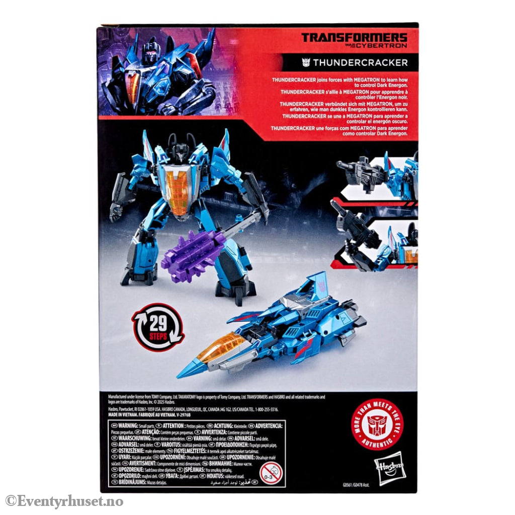 Transformers: War for Cybertron Studio Series Voyager Class Action Figure Thundercracker 16 cm Toys