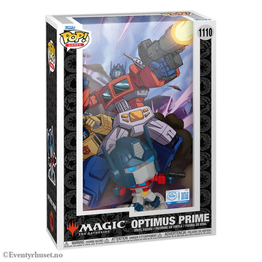 Transformers X MTG POP! Comic Covers Vinyl Figure Optimus Prime (Magic the Gathering) 9 cm Collectibles